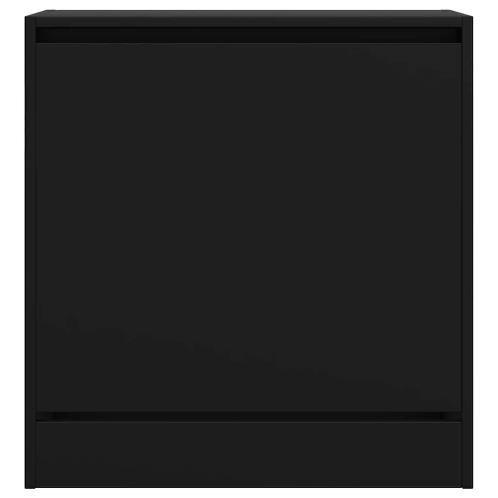 Shoe Cabinet Black 60x34x63,5 cm Engineered Wood