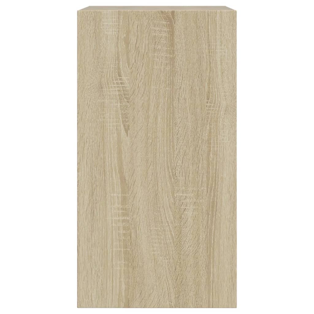 Shoe Cabinet Sonoma Oak 60x34x63,5 cm Engineered Wood