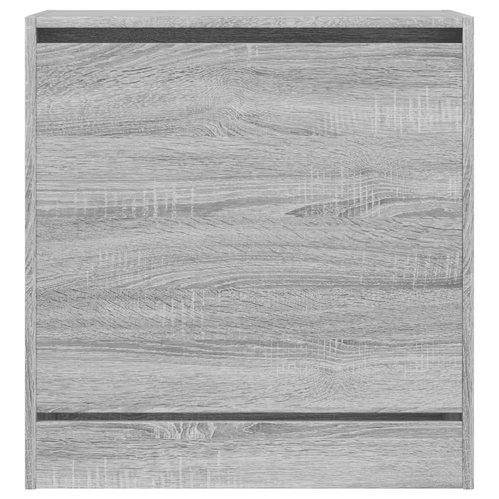 Shoe Cabinet Grey Sonoma 60x34x63,5 cm Engineered Wood