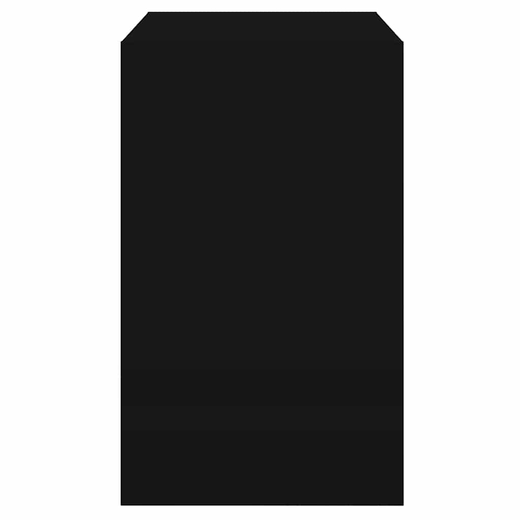 Shoe Cabinet | Black | Engineered wood | Compact | Shoe Cabinet