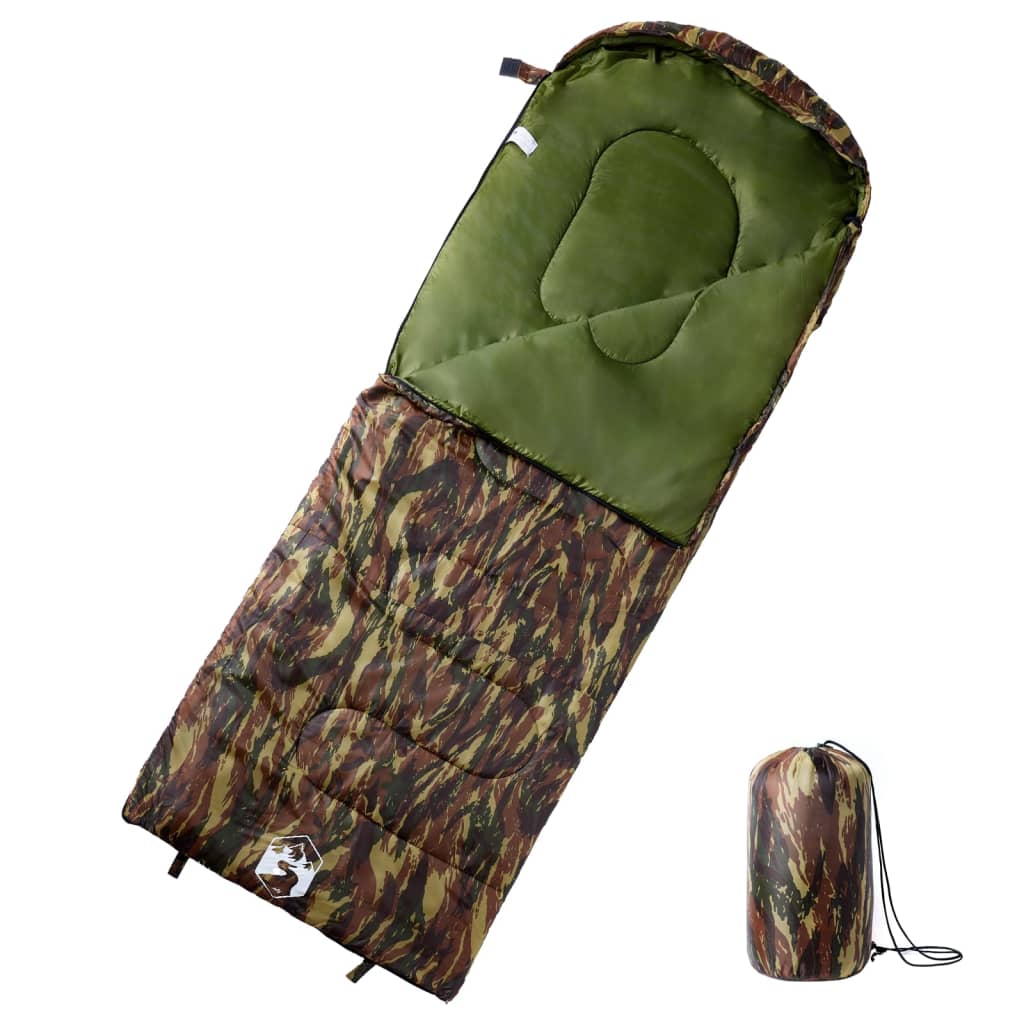 vidaXL Sleeping Bag for Adults Camping 3-4 Seasons