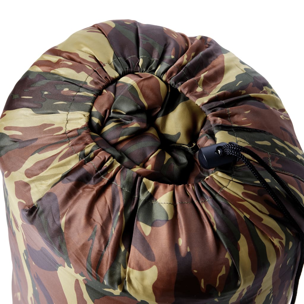 vidaXL Mummy Sleeping Bag for Adults Camping 3 Seasons