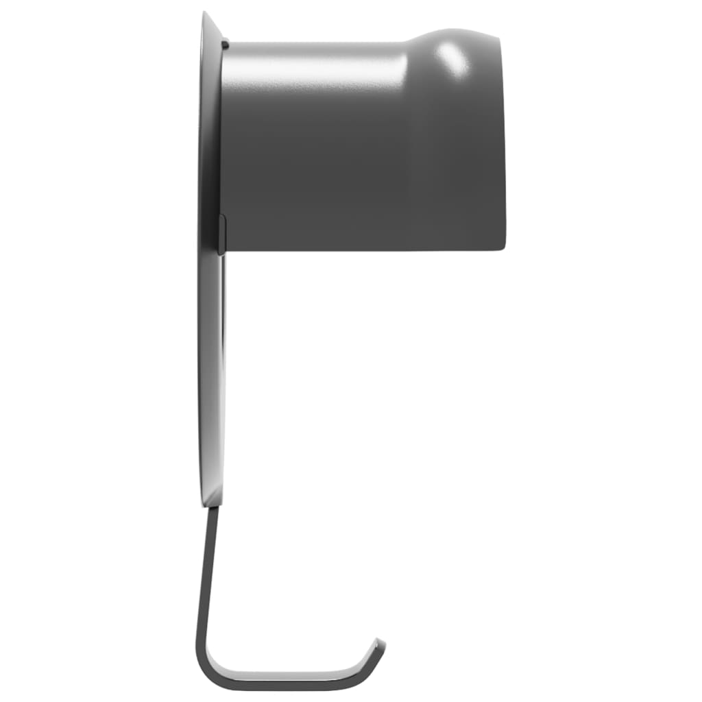 Bridle Racks 3 pcs Wall Mounted Black Iron