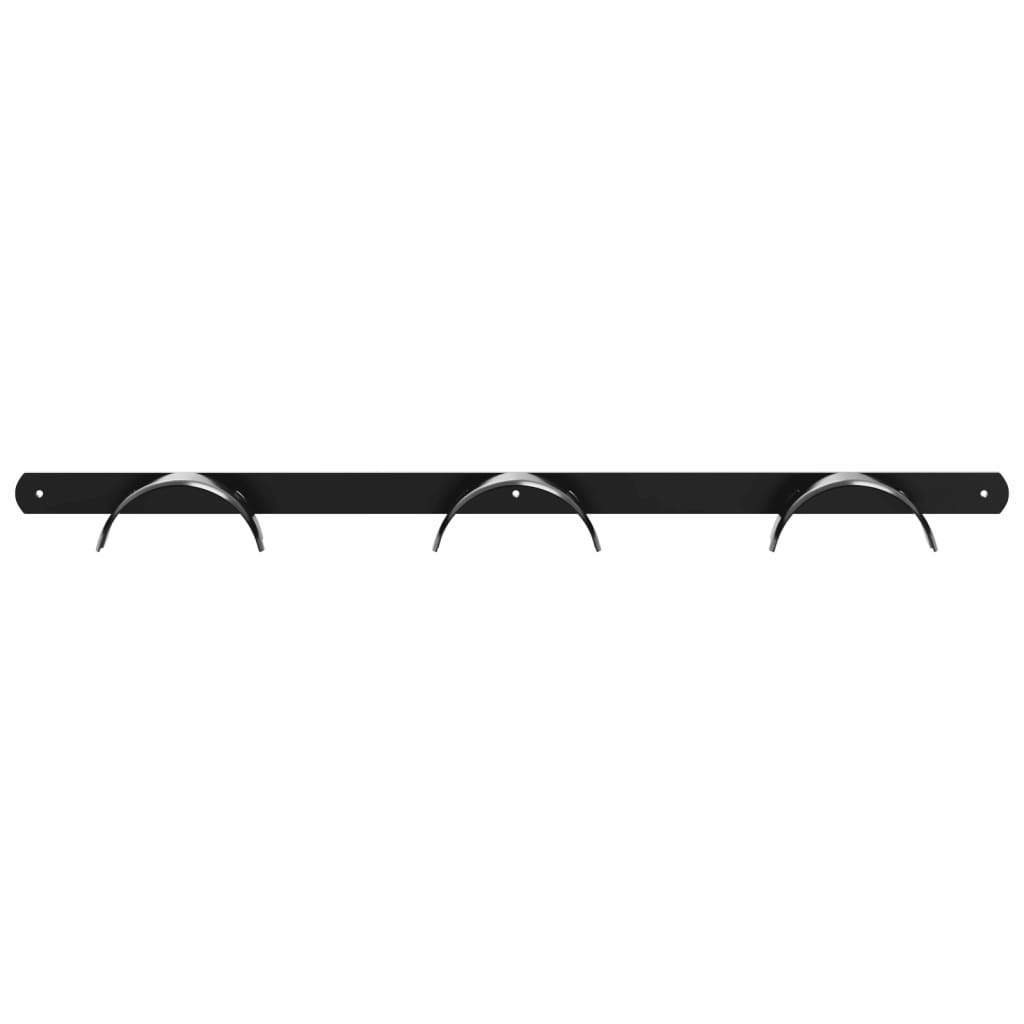 Bridle Hanger for 3 Bridles Black Iron