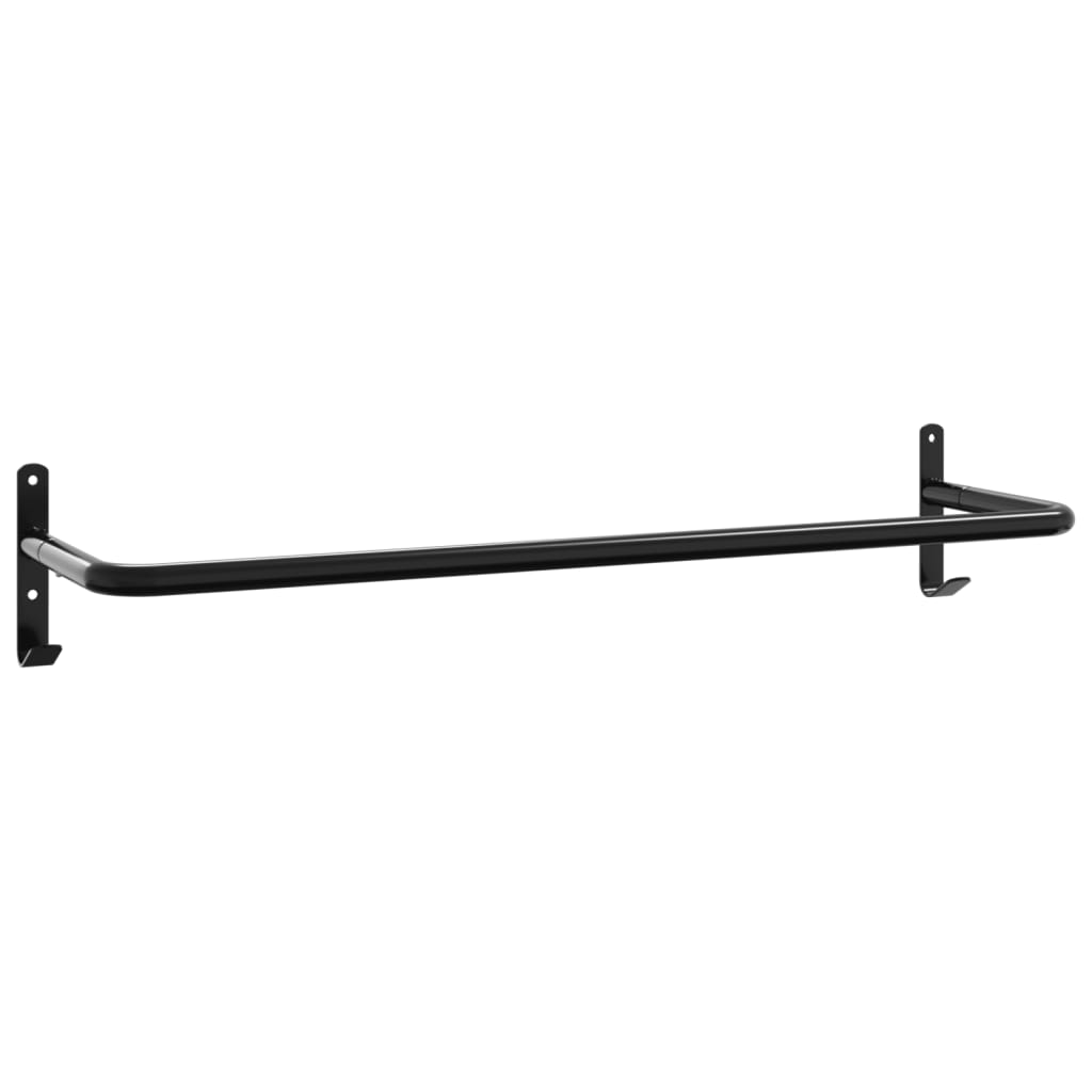 Saddle Pad Rack Black Iron