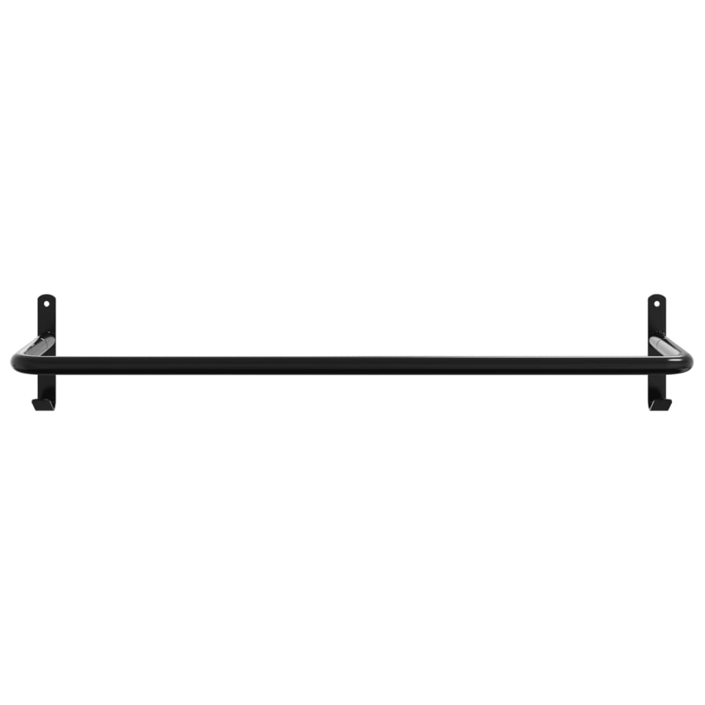 Saddle Pad Rack Black Iron
