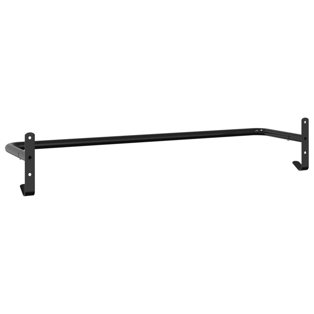 Saddle Pad Rack Black Iron