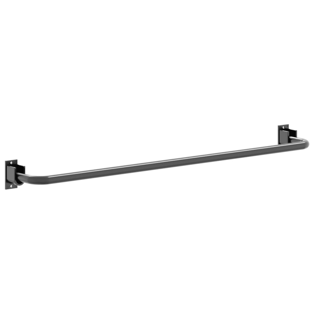 Saddle Pad Rack Black Iron