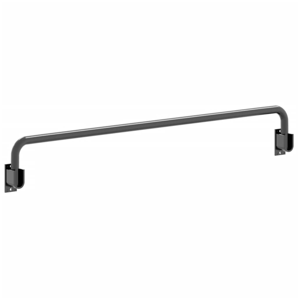 Saddle Pad Rack Black Iron