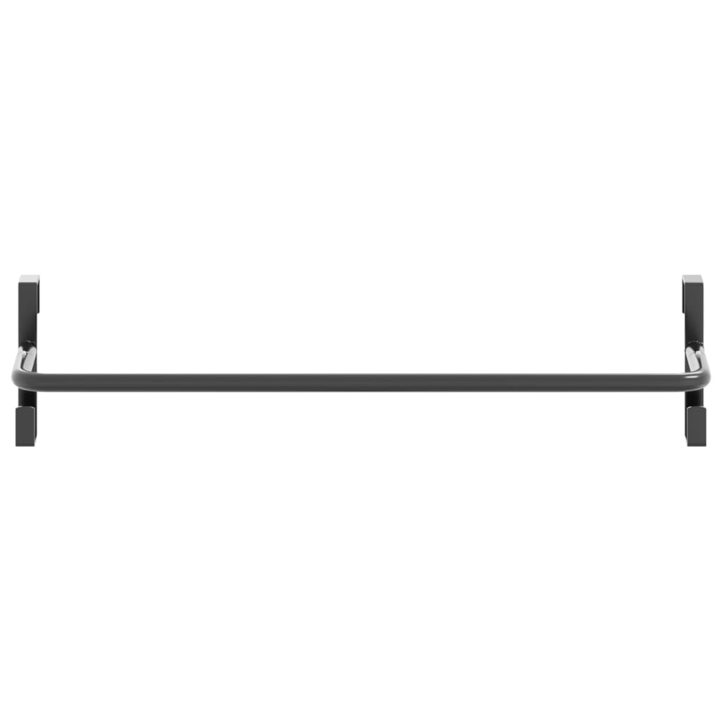 Saddle Pad Rack Black Iron