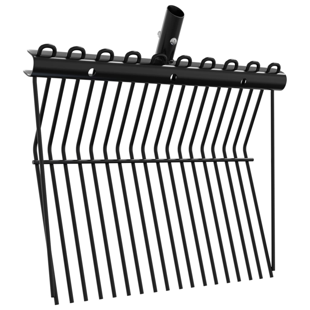 Pitchfork Head with 18 Tines Black Steel