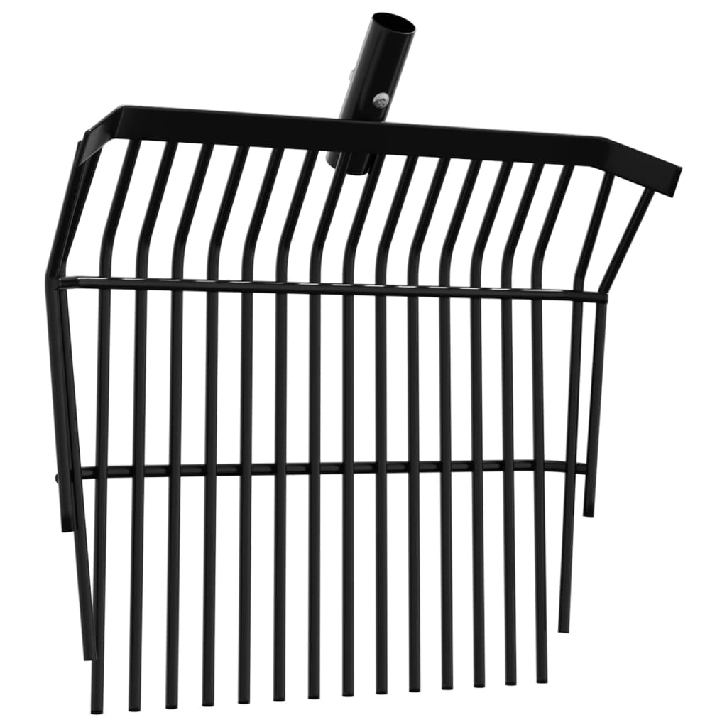 Pitchfork Head with 14 Tines Black Steel