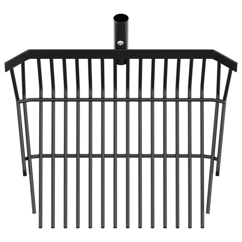 Pitchfork Head with 14 Tines Black Steel