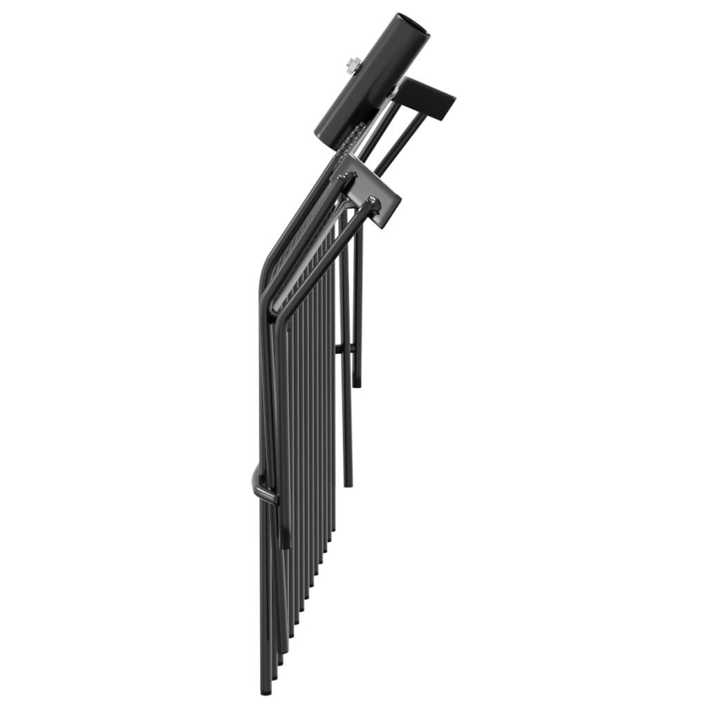 Pitchfork Head with 14 Tines Black Steel