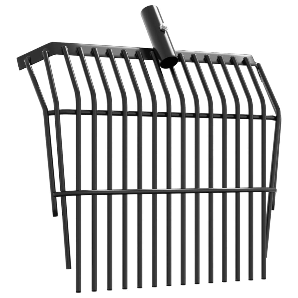Pitchfork Head with 14 Tines Black Steel