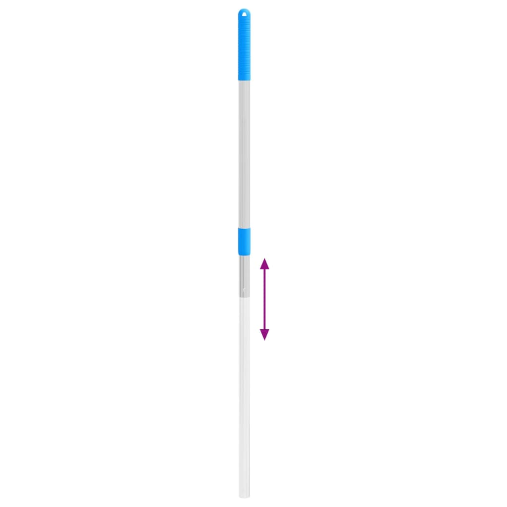 Pitchfork Handle Telescopic Silver Steel