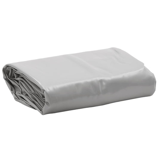 vidaXL Tarpaulin Grey 1.5x2 m 650 g/m²