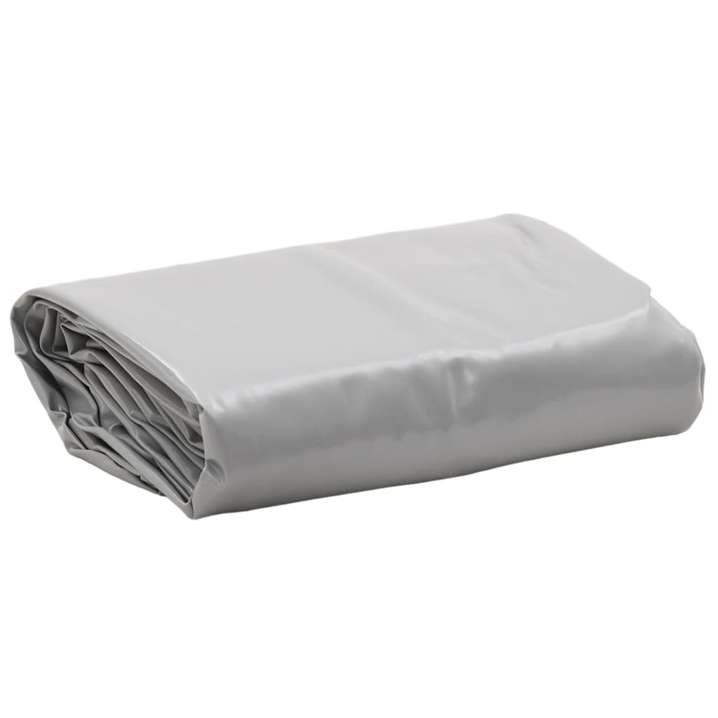 vidaXL Tarpaulin Grey 1.5x2.5 m 650 g/m²