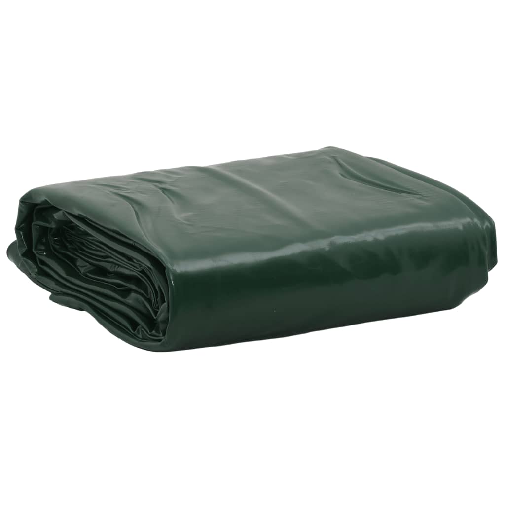 vidaXL Tarpaulin Green 1.5x2.5 m 650 g/m²