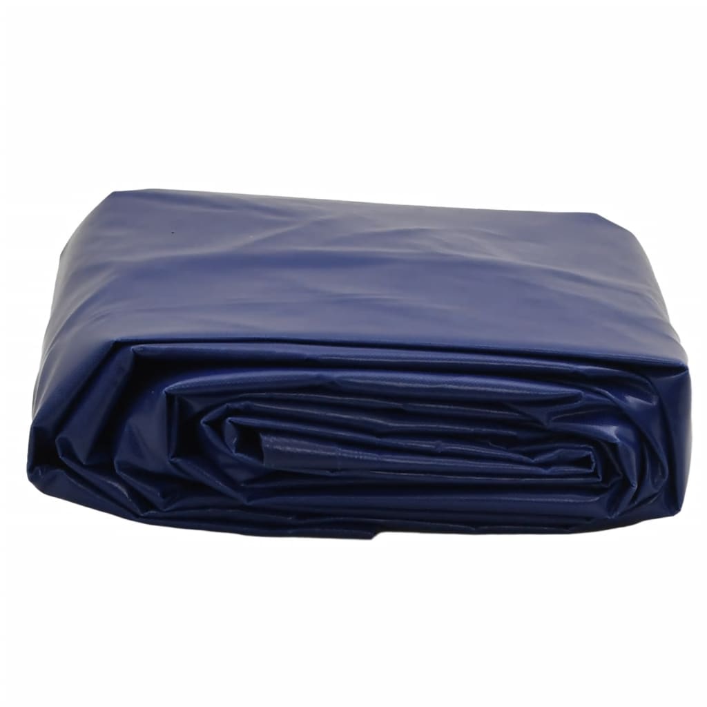 vidaXL Tarpaulin Blue 1x2.5 m 650 g/m²