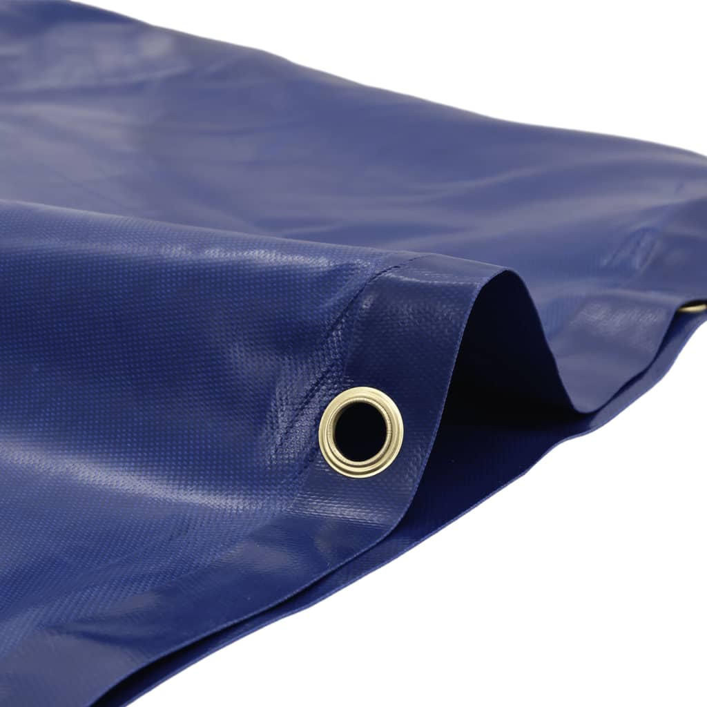 vidaXL Tarpaulin Blue 1x2.5 m 650 g/m²