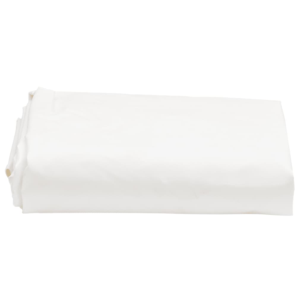 vidaXL Tarpaulin White 1.5x2 m 650 g/m²