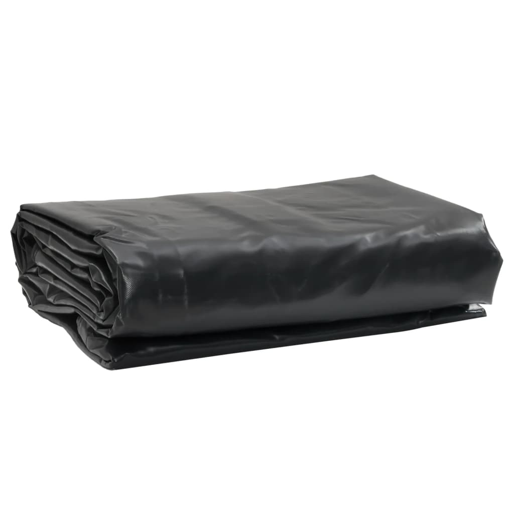 vidaXL Tarpaulin Black 1.5x2 m 650 g/m²