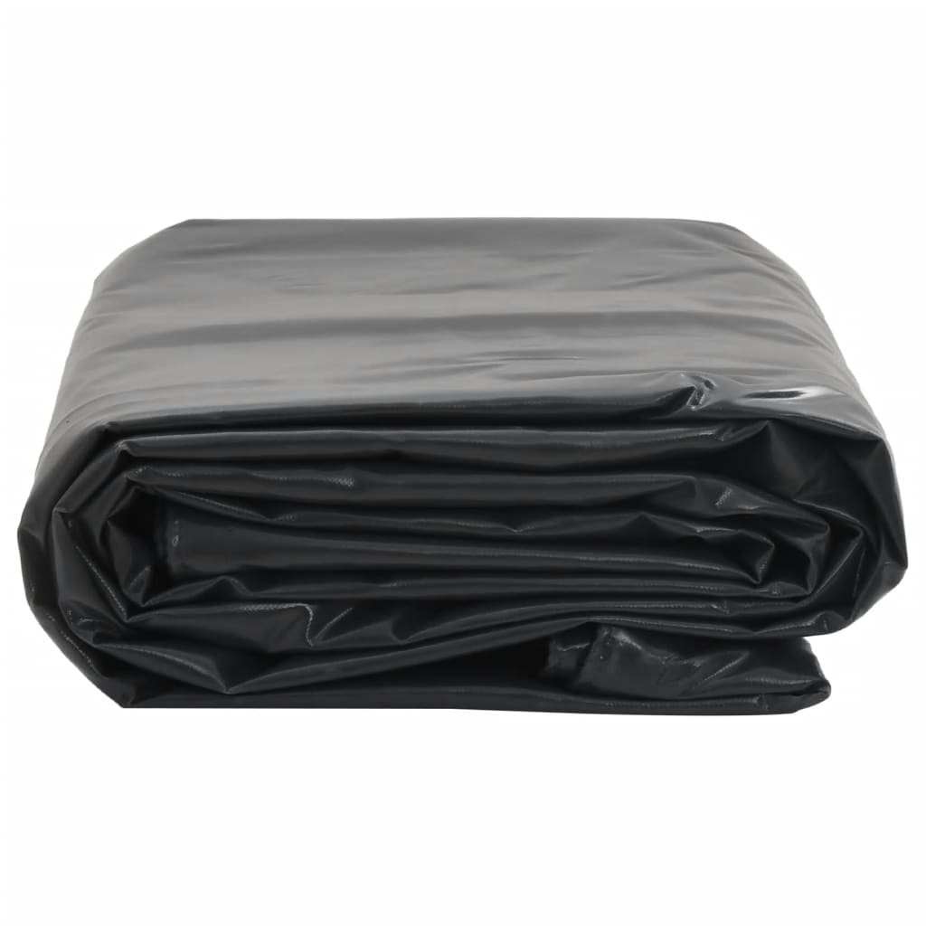 vidaXL Tarpaulin Black 1.5x2.5 m 650 g/m²