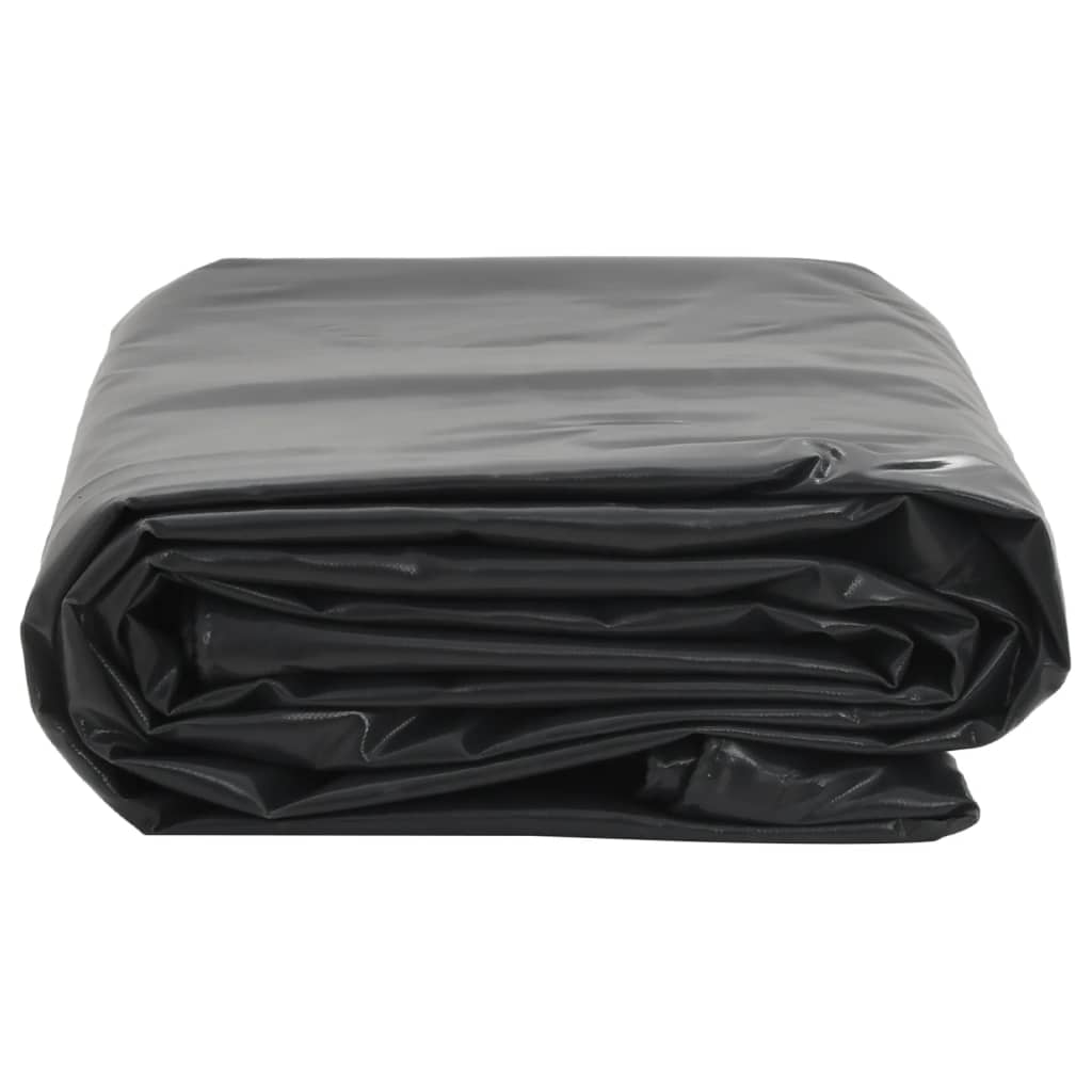 vidaXL Tarpaulin Black 5x5 m 650 g/m²