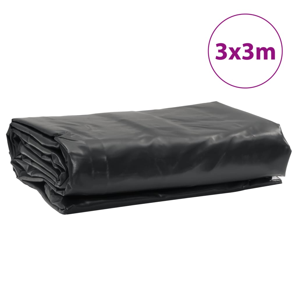 vidaXL Tarpaulin Anthracite 3x3 m 650 g/m²