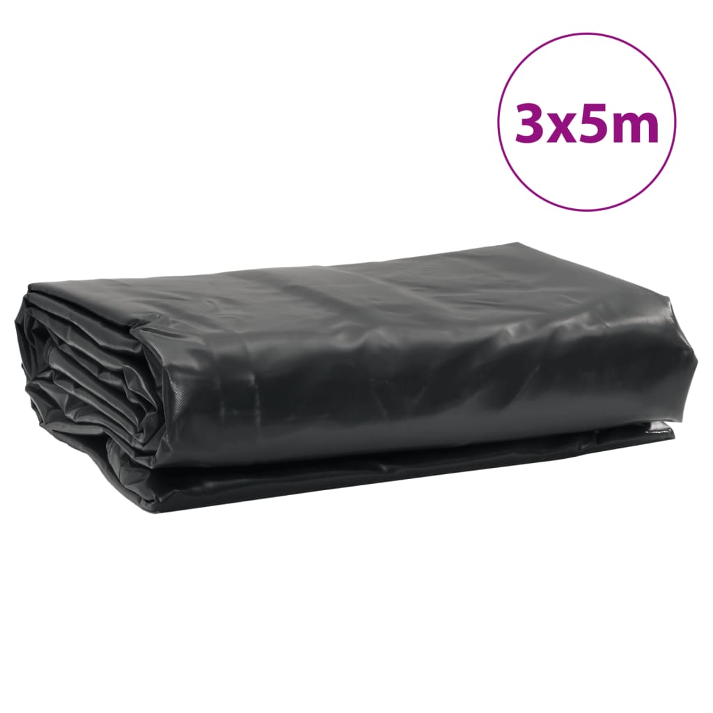 vidaXL Tarpaulin Anthracite 3x5 m 650 g/m²