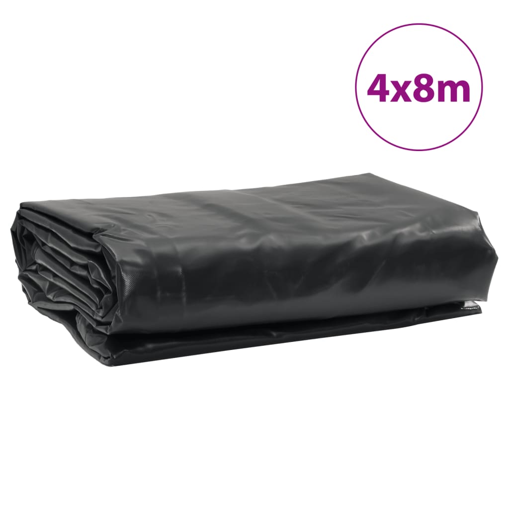 vidaXL Tarpaulin Anthracite 4x8 m 650 g/m²