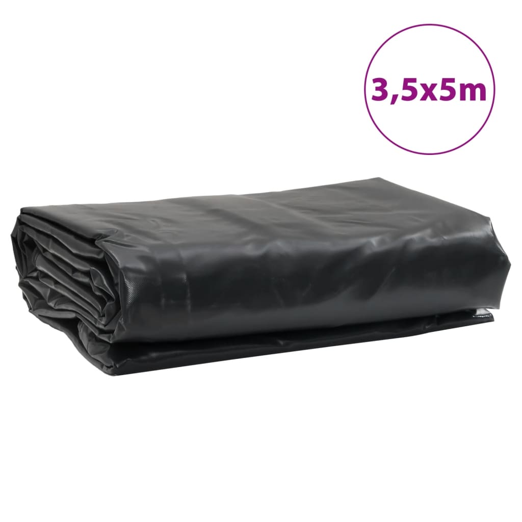 vidaXL Tarpaulin Anthracite 3.5x5 m 650 g/m²