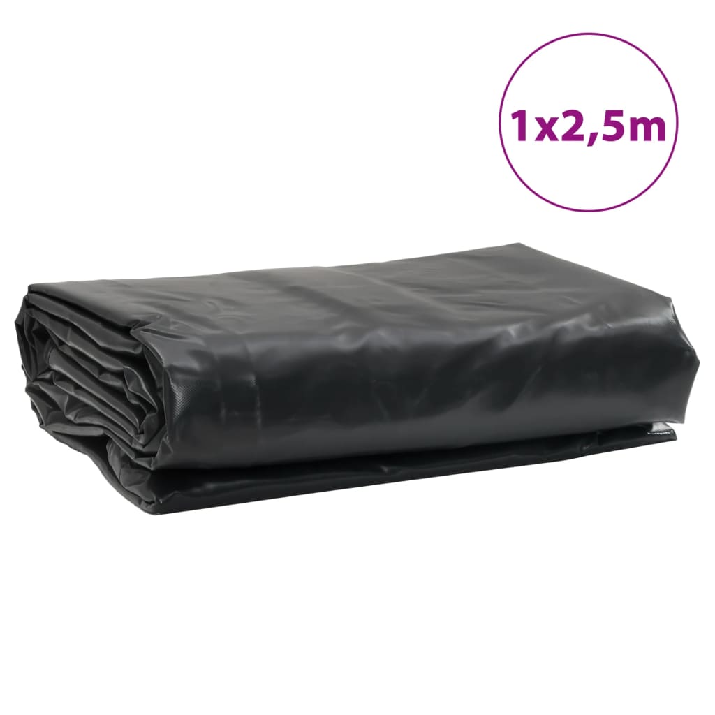 vidaXL Tarpaulin Anthracite 1x2.5 m 650 g/m²