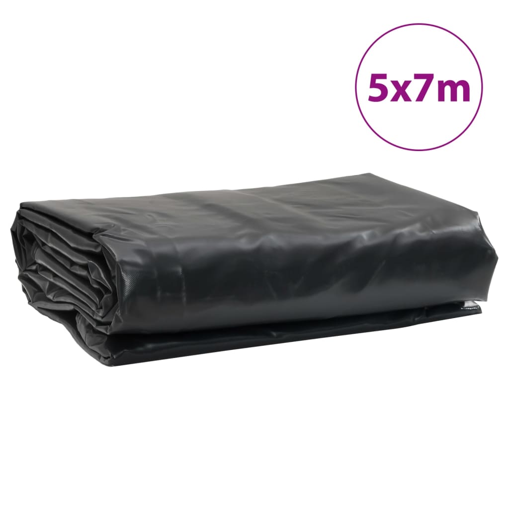 vidaXL Tarpaulin Anthracite 5x7 m 650 g/m²