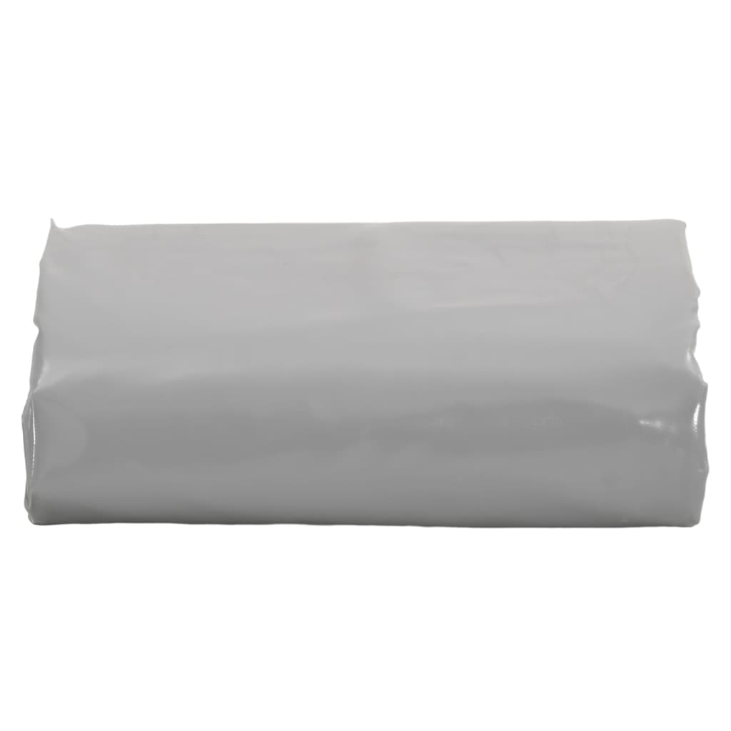 vidaXL Tarpaulin Grey 1.5x20 m 650 g/m²