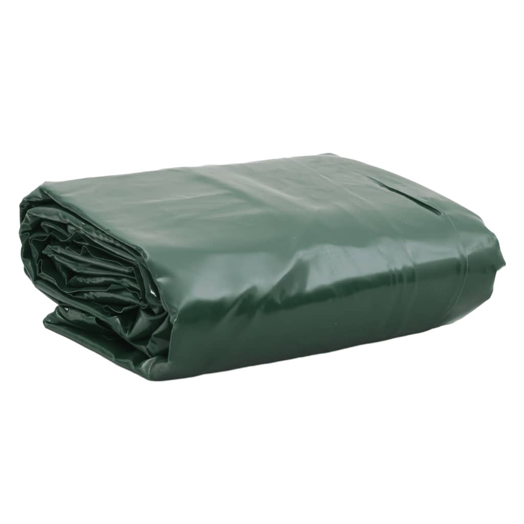 vidaXL Tarpaulin Green 3x3 m 650 g/m²