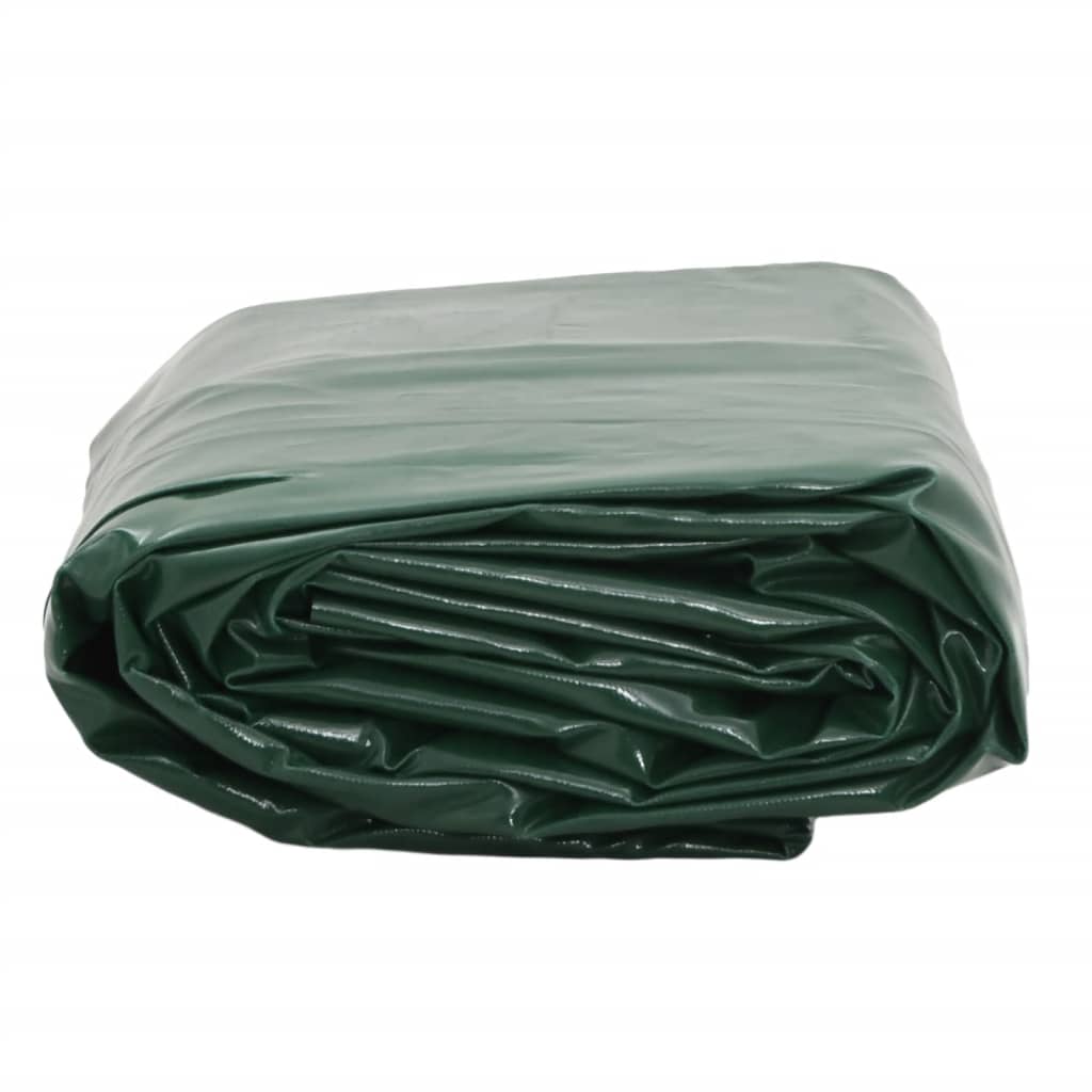 vidaXL Tarpaulin Green 3x3 m 650 g/m²