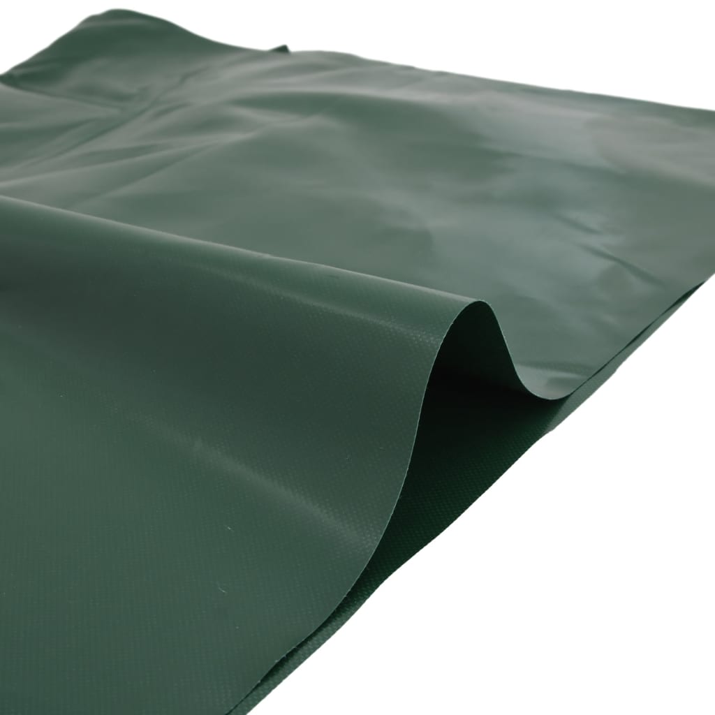 vidaXL Tarpaulin Green 1.5x6 m 650 g/m²