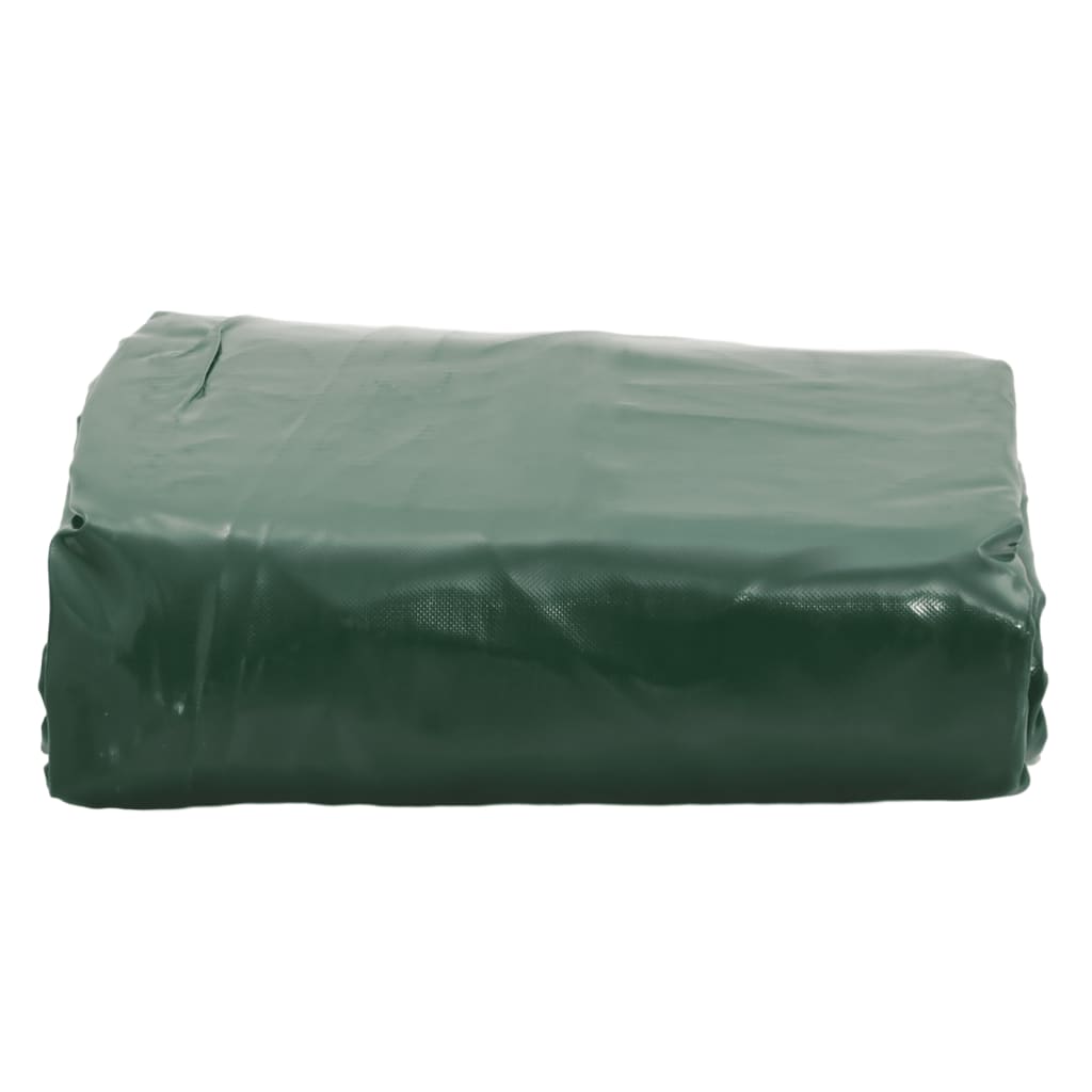 vidaXL Tarpaulin Green 5x7 m 650 g/m²