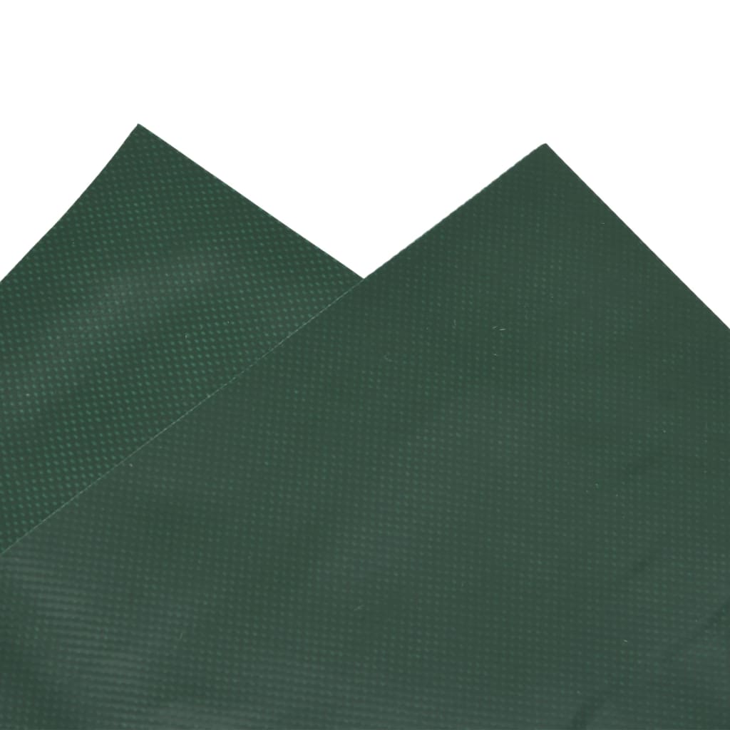 vidaXL Tarpaulin Green 5x8 m 650 g/m²