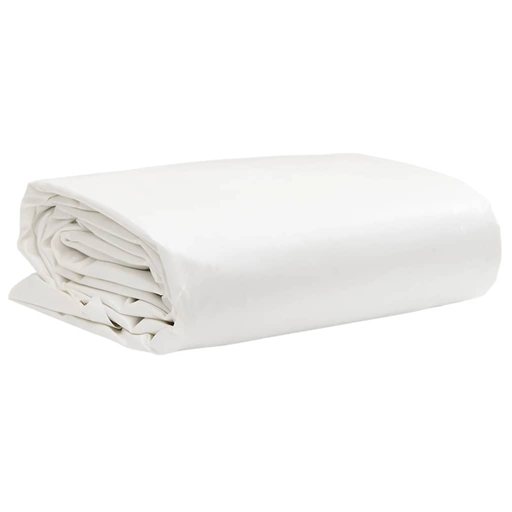Tarpaulin White 6x8 m 650 g/m²