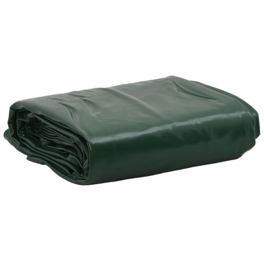 vidaXL Tarpaulin Green Ø 2.2 m 650 g/m²