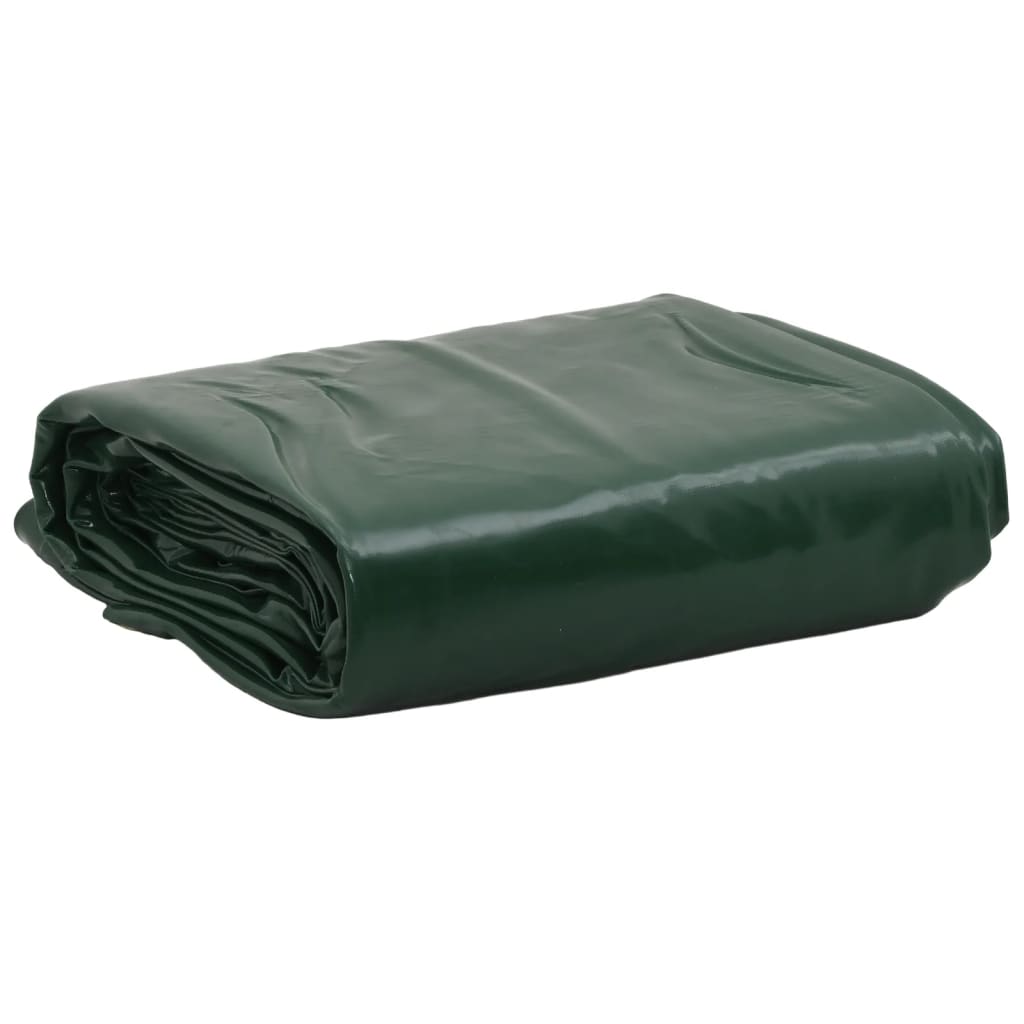 vidaXL Tarpaulin Green Ø 2.2 m 650 g/m²