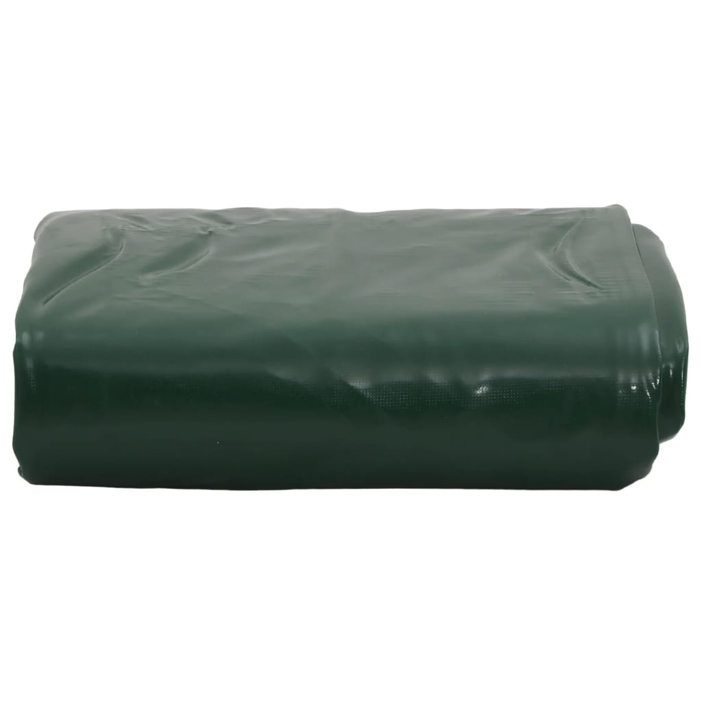 vidaXL Tarpaulin Green Ø 2.2 m 650 g/m²