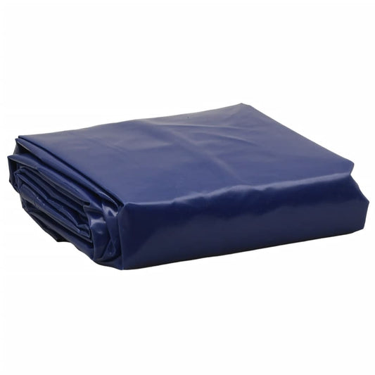 vidaXL Tarpaulin Blue Ø 2.2 m 650 g/m²