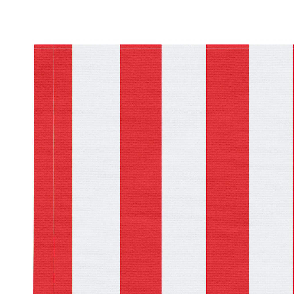 Replacement Awning Fabric | Red and white