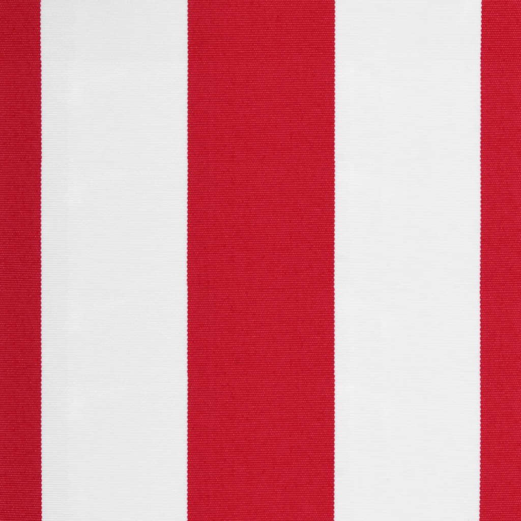 Replacement Awning Fabric | Red and white