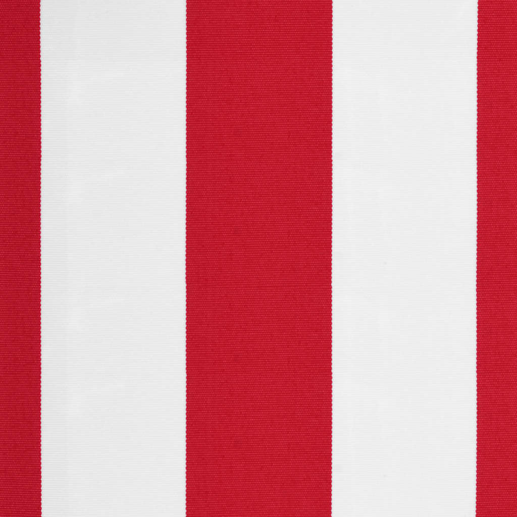 Awning Replacement Fabric Red and White 450x300 cm Polyester