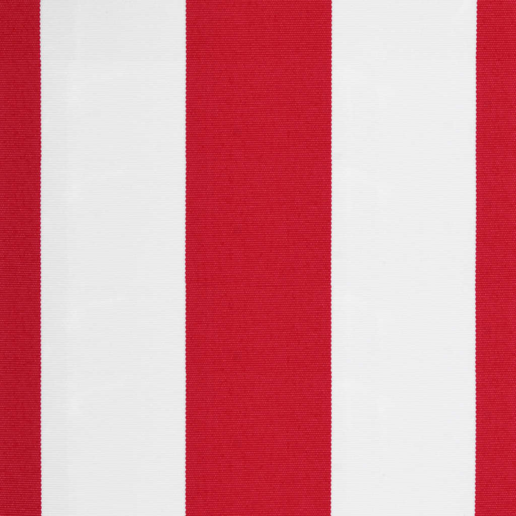 Awning Replacement Fabric Red and White 450x350 cm Polyester